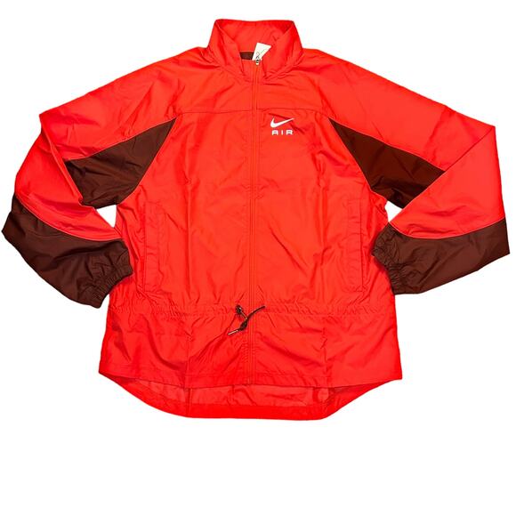 Nike Air Women's Running Wind Jacket Crimson Red Reflective Dri-FIT - Size XS - Picture 1 of 7